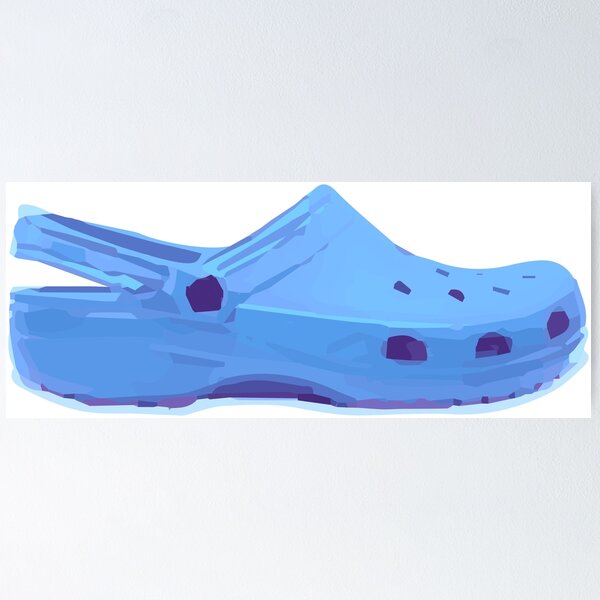 Artikelvorschau, Blue Crocs entworfen und verkauft von Carbon8.