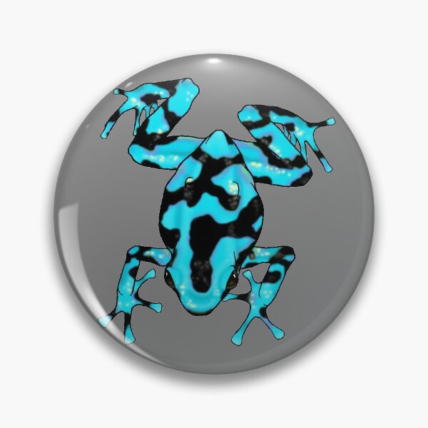 Item preview, Auratus Dart Frog, Blue Phase designed and sold by TinkerandBone.