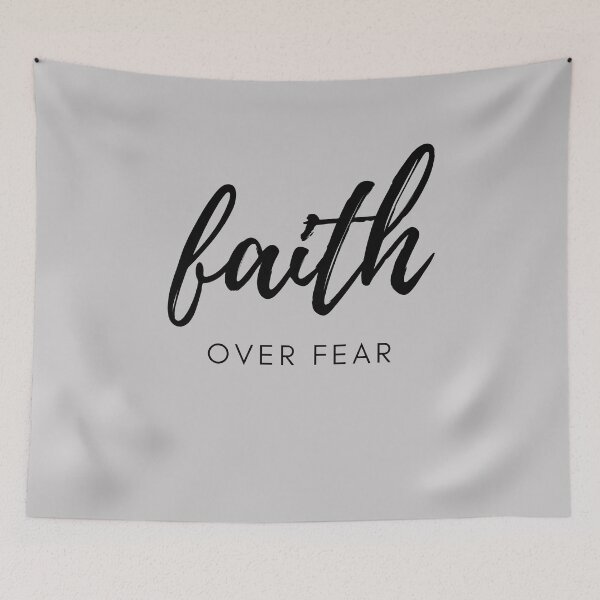 Item preview, FAITH OVER FEAR - MINIMALISTIC  designed and sold by SheGotJoy.