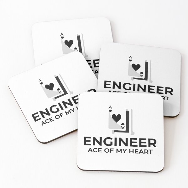 Item preview,  Engineer Ace of my Heart Engineering Professional Merch designed and sold by EngineeringTees.