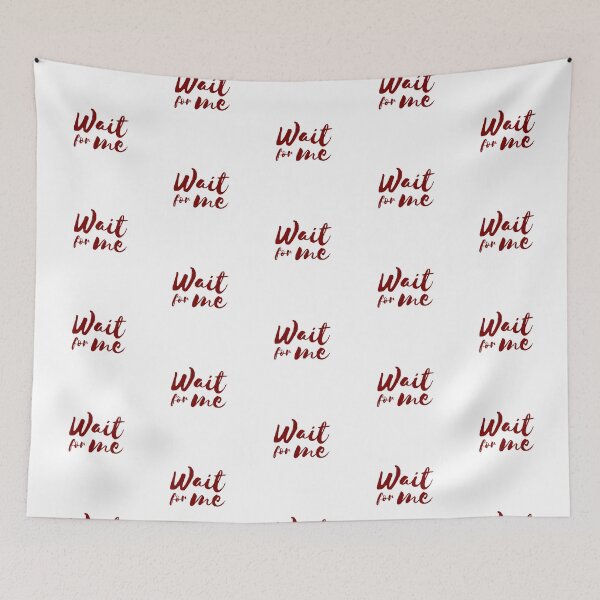 Item preview, Wait for me designed and sold by FaCurls.