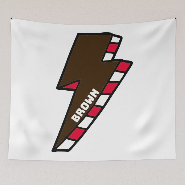 Item preview, Brown University Lightning Bolt designed and sold by kkosmicki.