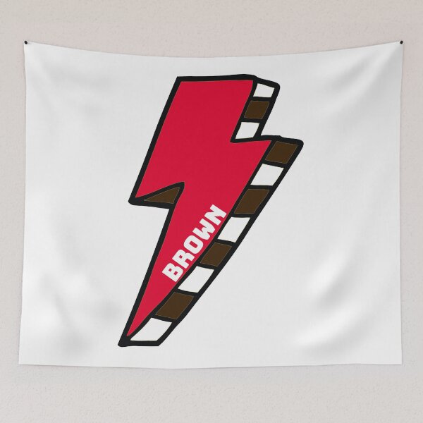 Item preview, Brown University Lightning Bolt designed and sold by kkosmicki.