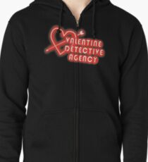 Valentine Detective Agency Zipped Hoodie
