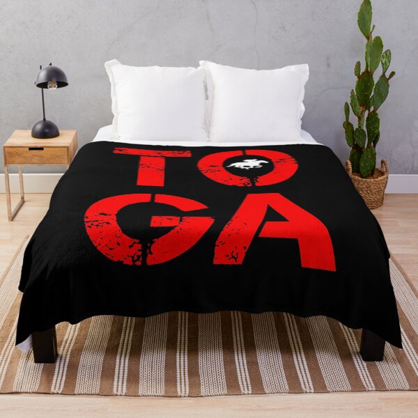 Item preview, Toga Big Distressed Letters with Horse Racing Jockey designed and sold by slappywalker.
