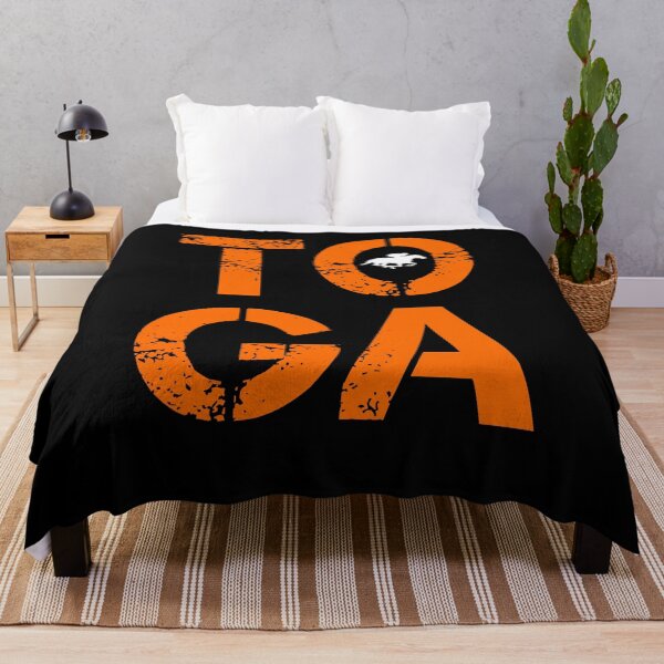 Item preview, Toga Big Distressed Letters with Horse Racing Jockey designed and sold by slappywalker.