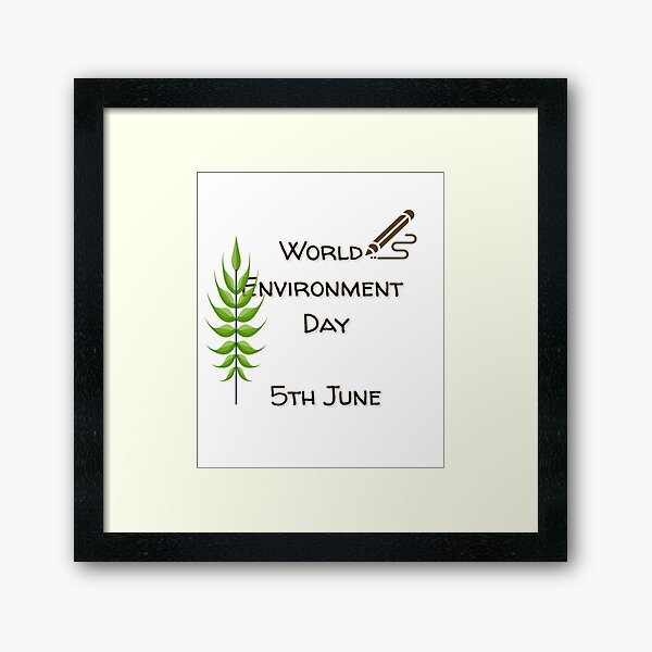 Item preview, World Environment Day  designed and sold by Bann_ Design.
