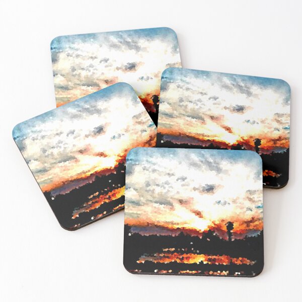 Item preview, Sacramento Sunset - Pix-elate designed and sold by IgniteWithin.