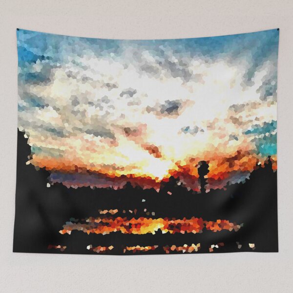 Item preview, Sacramento Sunset - Pix-elate designed and sold by IgniteWithin.
