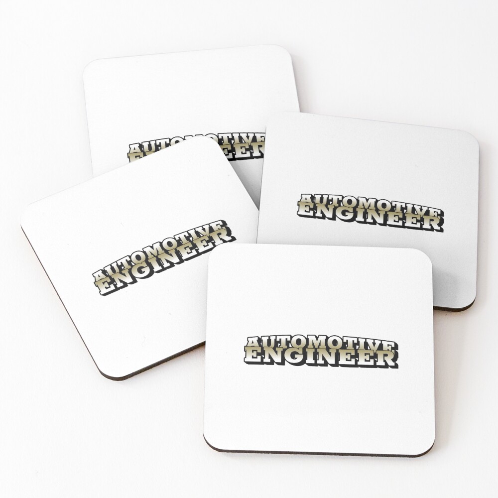 Item preview, Coasters (Set of 4) designed and sold by EngineeringTees.