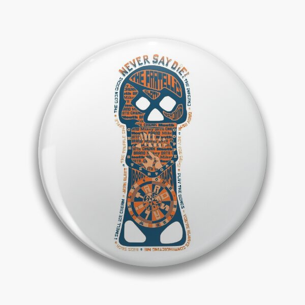 Item preview, Never Say Die! designed and sold by CuriousCurios.