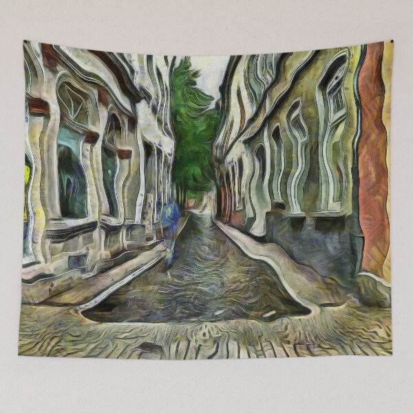 Item preview, Converging Street in Heidelberg Germany KPA designed and sold by karynpeters.