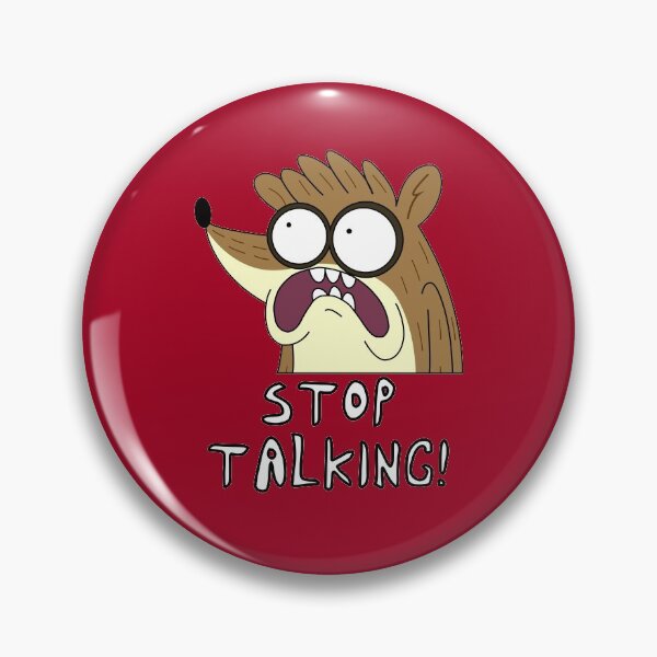 Item preview, Stop Talking! designed and sold by Kudere-Shen-Woo.