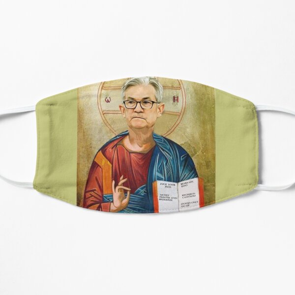 Jerome Powell Jesus Mask
