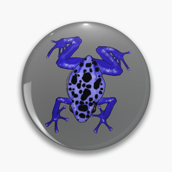 Item preview, Blue Poison Dart Frog designed and sold by TinkerandBone.