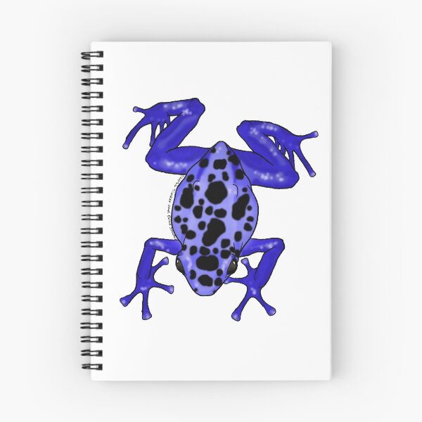 Item preview, Blue Poison Dart Frog designed and sold by TinkerandBone.
