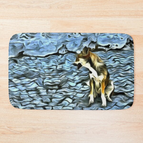 Item preview, Dog in Kasbah Evening Tangier Morocco KPA designed and sold by karynpeters.