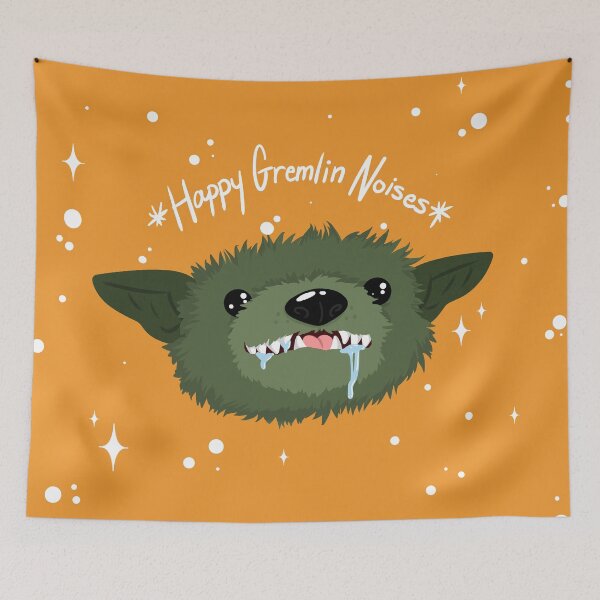 Item preview, Happy Gremlin designed and sold by RocketKatt.