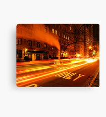 Lienzo "Emergency lane" (New York)