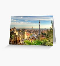 "Parc Guell" (Barcelona) Greeting Card