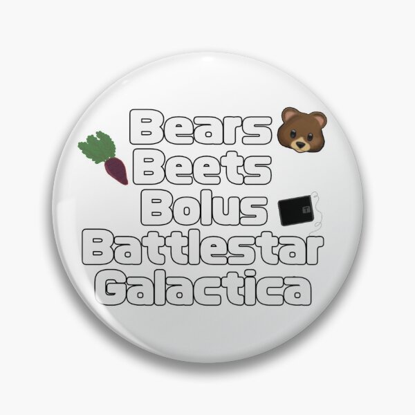 Item preview, Bears, Beets, Bolus  designed and sold by CatGirl101.