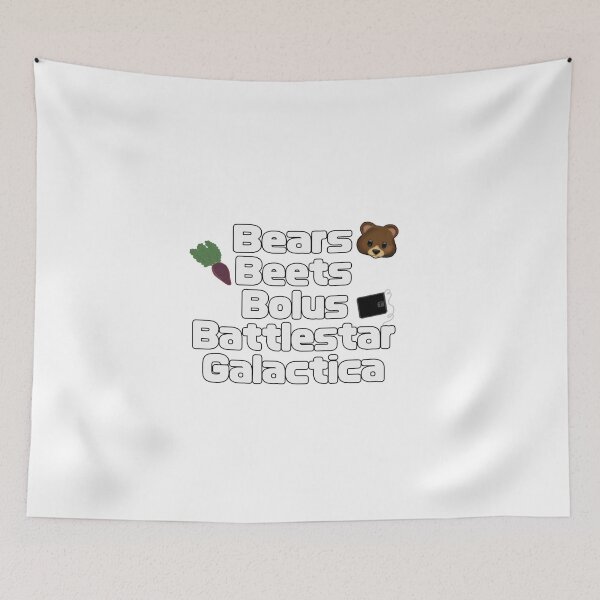 Item preview, Bears, Beets, Bolus  designed and sold by CatGirl101.