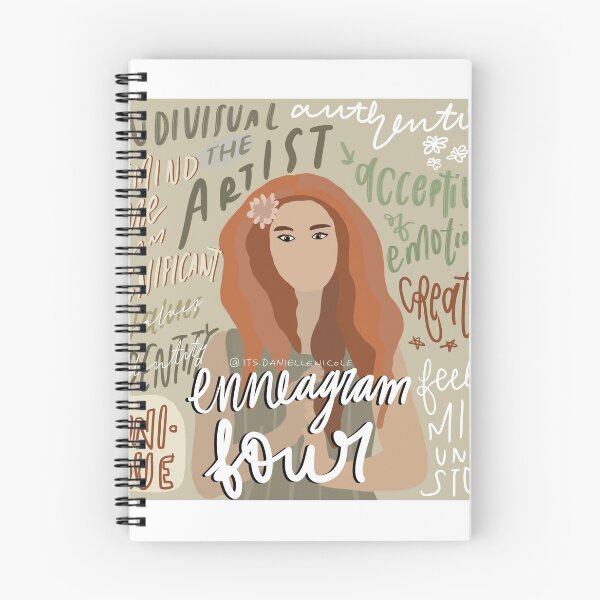 Item preview, enneagram 4 designed and sold by Danielle Nicole.
