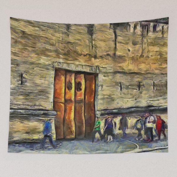 Item preview, Closed Entrance Gate at Vatican City KPA designed and sold by karynpeters.