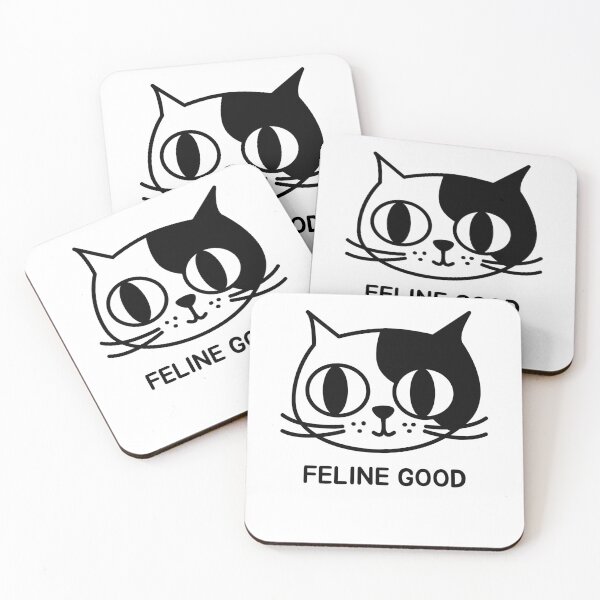 Item preview, Feline Good Face Mask designed and sold by sillyaprons.