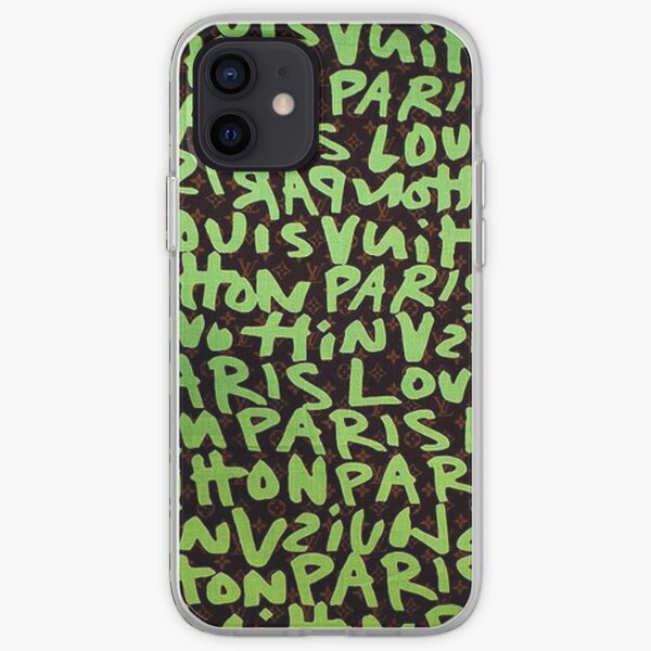 col à motif Coque souple iPhone