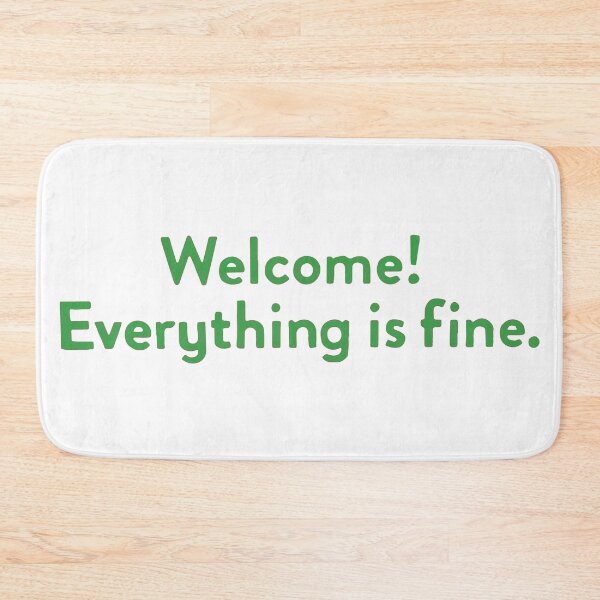 Item preview, the good place welcome everything is fine designed and sold by calamity02.