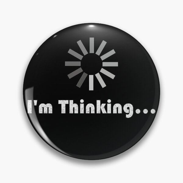 Item preview, I'm Thinking t shirt designed and sold by derradji.