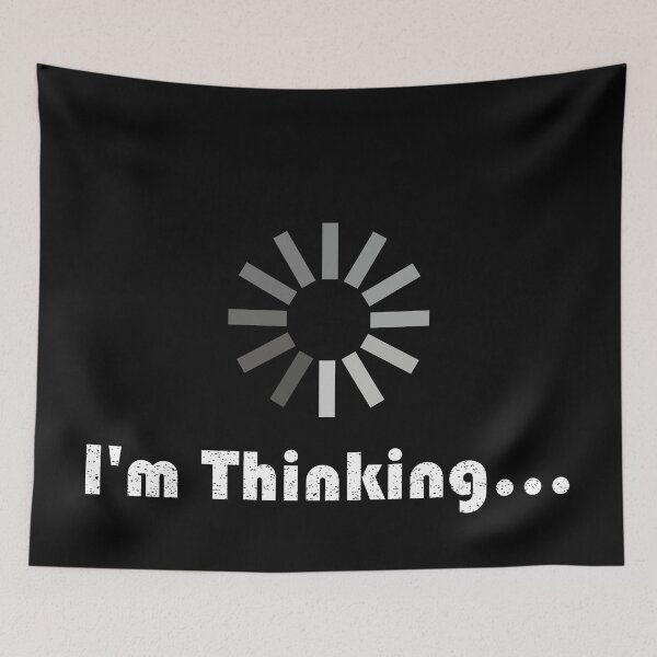 Item preview, I'm Thinking t shirt designed and sold by derradji.