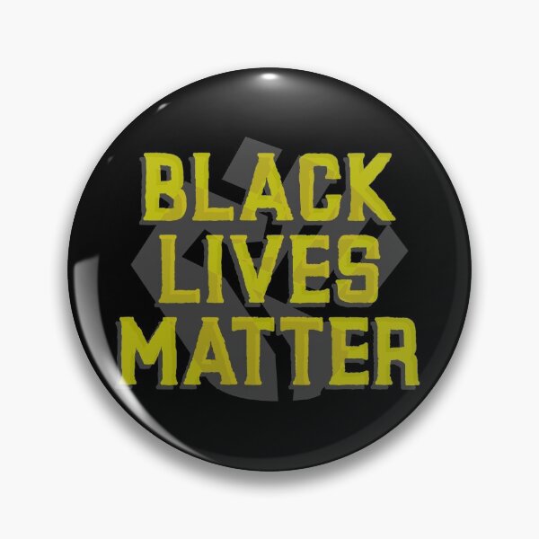 Item preview, Black lives matter shadow fist with yellow text designed and sold by javes93.