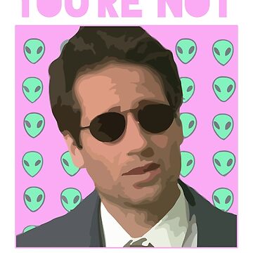 Artwork thumbnail, Mulder X-Files "Scully you're not gonna believe this" by thisfadingdream