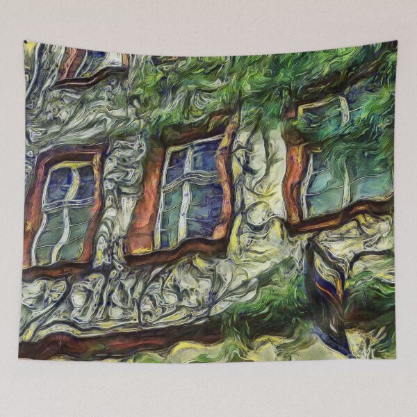 Item preview, Ivy Covered Building Heidelberg Germany KPA designed and sold by karynpeters.