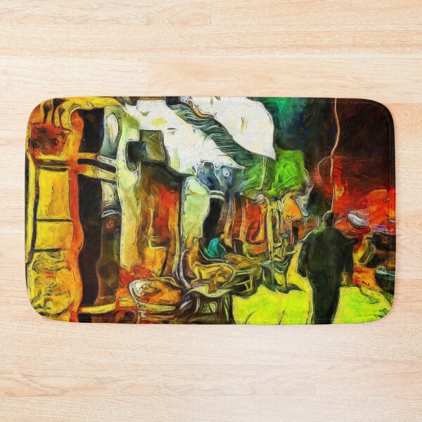 Item preview, Night Cafe at Giza Egypt KPA designed and sold by karynpeters.