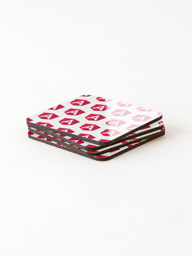 Thumbnail 4 of 5, Coasters (Set of 4), Angular Pattern javascript designed and sold by Jeangel97.