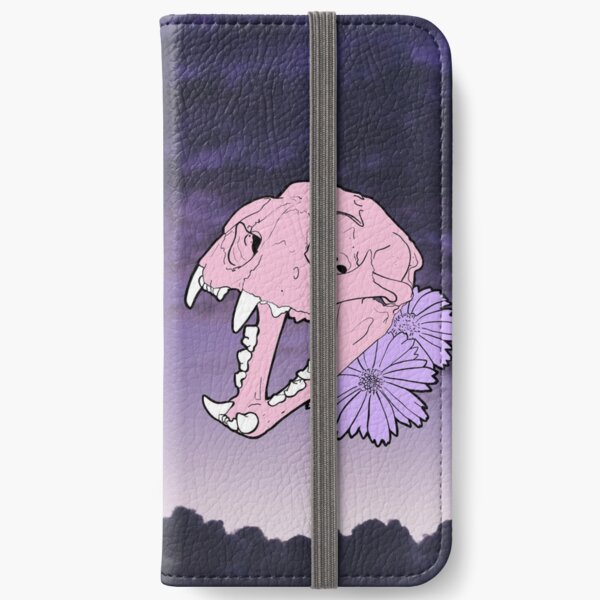 Cat Skull Moon Magik iPhone Wallet