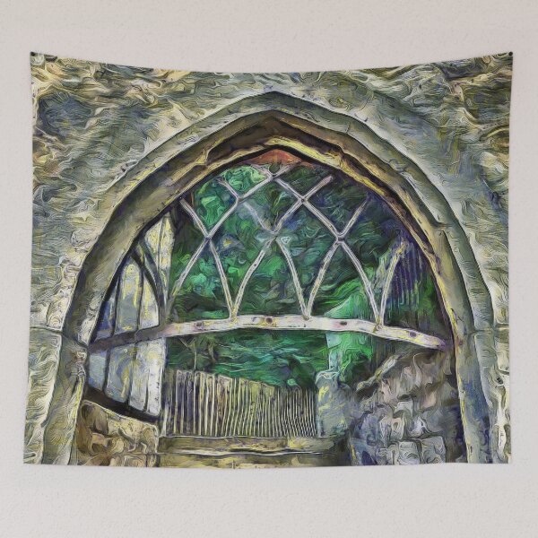 Item preview, Medieval Stone Arch Rothenburg Germany KPA designed and sold by karynpeters.