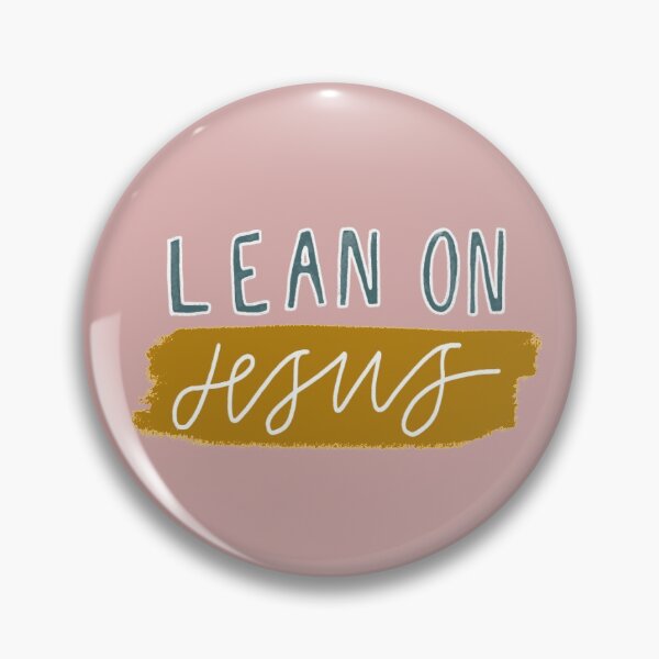 Artikelvorschau, Lean On Jesus | Christian Inspirational Faith | Illustration Calligraphy entworfen und verkauft von seaniemendoza.