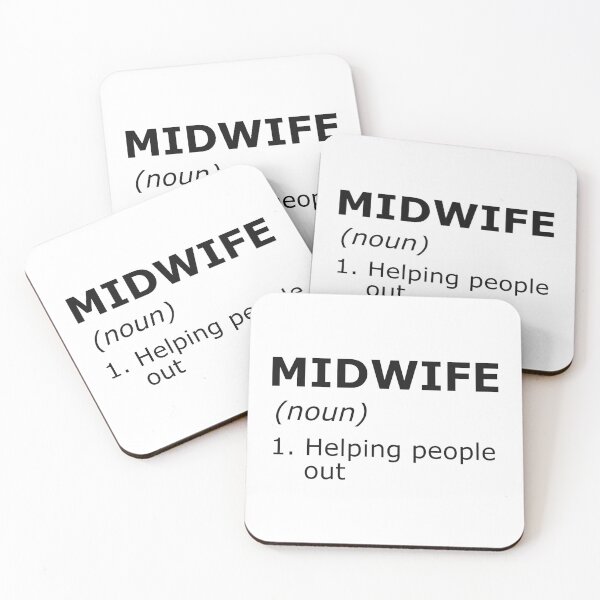 Item preview, Midwife - Helping people out designed and sold by kchappyshop.