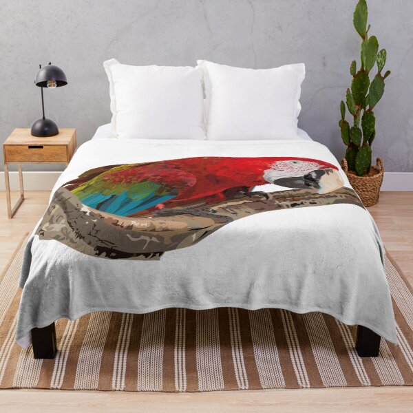 Item preview, Red-and-green Macaw designed and sold by obscurite.