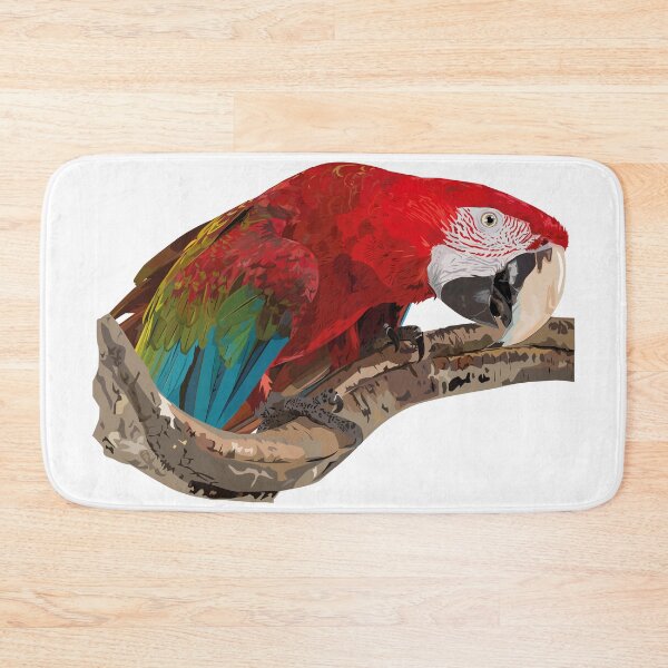 Item preview, Red-and-green Macaw designed and sold by obscurite.