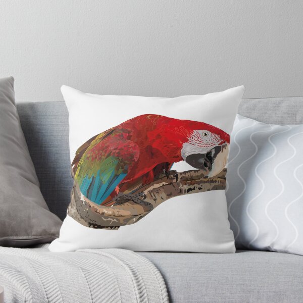 Item preview, Red-and-green Macaw designed and sold by obscurite.