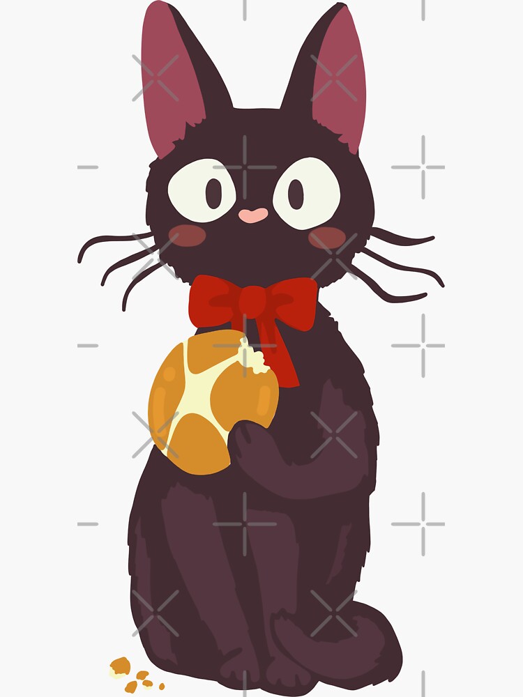 "Jiji" Sticker for Sale by miriart | Redbubble