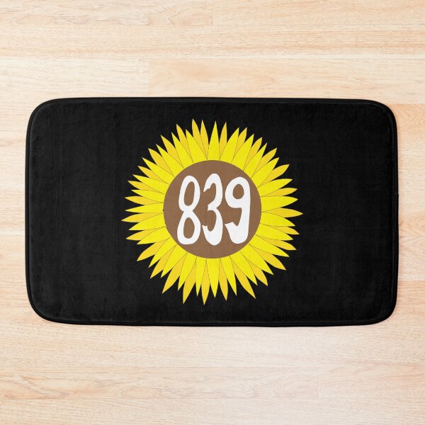 Item preview, Hand Drawn South Carolina Sunflower 839 Area Code designed and sold by itsrturn.