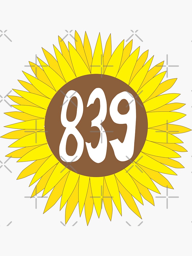 hand-drawn-south-carolina-sunflower-839-area-code-sticker-by-itsrturn