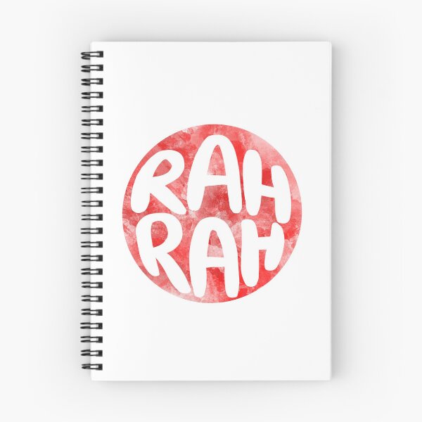 Item preview, Rah Rah Red Watercolor Circle designed and sold by jennamacneill.