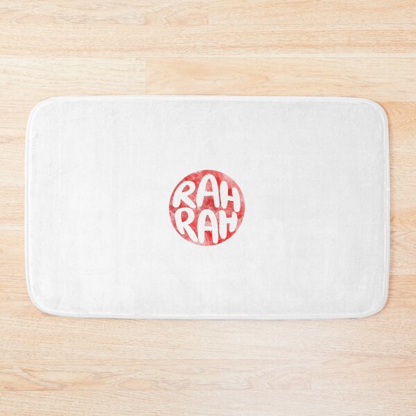 Item preview, Rah Rah Red Watercolor Circle designed and sold by jennamacneill.